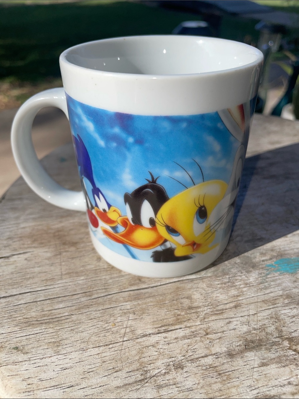 Looney Tunes Character Ceramic Mug - 1996    Coffee tea